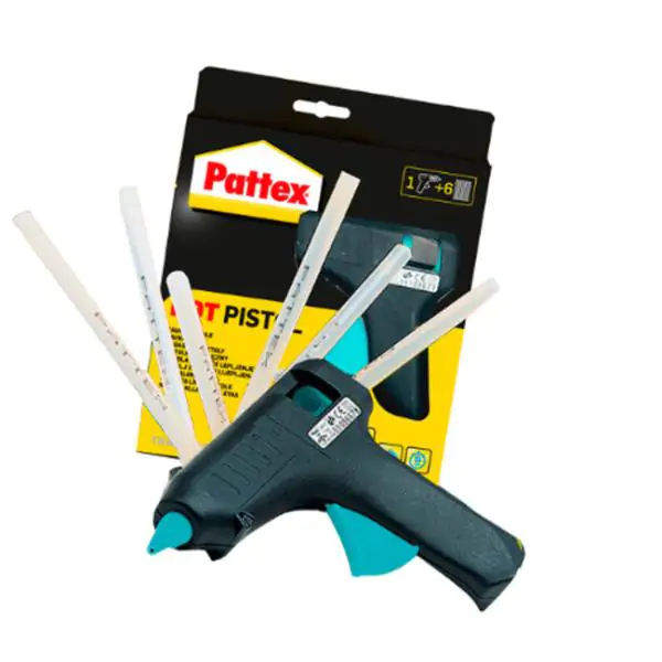Pištolj za lepljenje hot stick+6 patrona pattex WOMAX