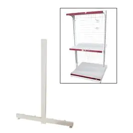 Polica za prodavnice- noga 1500x900 mm WOMAX