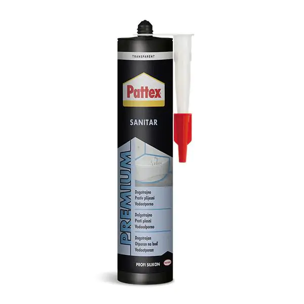 Silikon sanitarni providni pattex