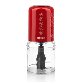 HAEGER CH-50W.009A SECKALICA 0,5L 500W 4 SEČIVA CRVENA