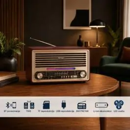 Retro Bluetooth radio 6679BT/B