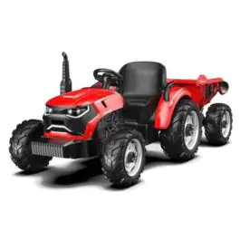 Traktor 12v 10ah 2motora sa prik. MB0068 CRVENA