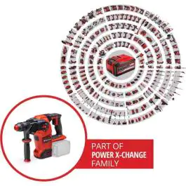Einhell PROFESSIONAL Akumulatorski SDS-Plus Čekić TP-HD 36/30 Li BL +4 Solo – 36 V | 3.5 J | Brushless