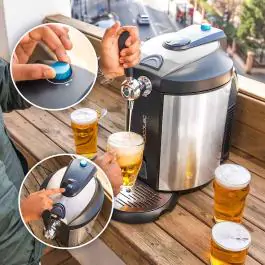 CECOTEC BearFlowSteel 5000 Točilica za pivo 5l nerdjajući čelik