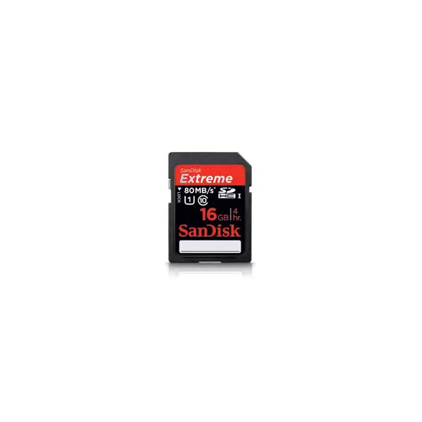 Memorijska kartica SDHC/SDXC 16GB EXTREME 80MB/S  SANDISK