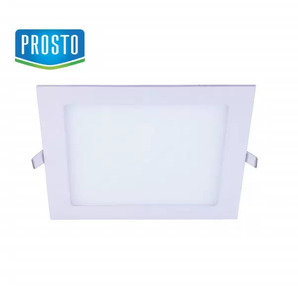 LED ugradna panel lampa 6W hladno bela LUP-P-6/W PROSTO