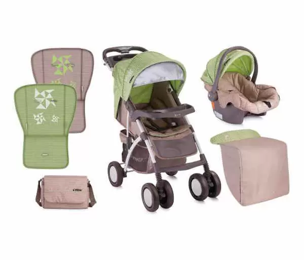 Kolica za decu Rio Set Green&Beige Zephyr BERTONI