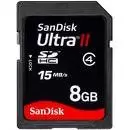 Memorijska kartica SD 8G Ultra II 15mb/s SanDisk