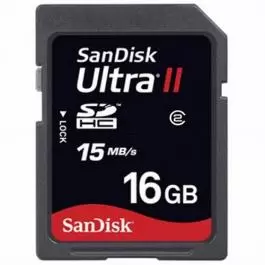 Memorijska kartica SD16G Ultra II 15mb/s SanDisk