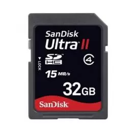 Memorijska kartica SD32G Ultra II 15mb/s SanDisk