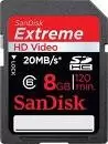 Memorijska kartica za kameru SD 8G Extreme HD Video 20 MB/s - klasa 6 SanDisk