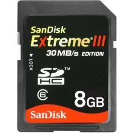 Memorijska kartica SD 8GB Extreme III 30mb/s-klasa 10 SanDisk