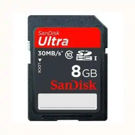 Memorijska kartica SDHC/XC 8GB ULTRA 30MB/S CLASS 10 SANDISK 