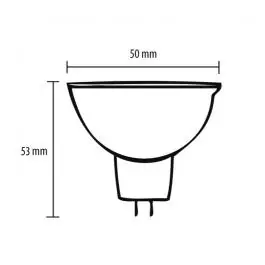 LED sijalica hladno bela 2.8W LSP18-W-MR16