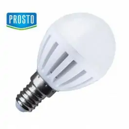 LED sijalica lopta toplo bela 1,8W PROSTO