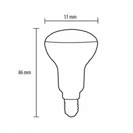 LED sijalica reflektor toplo bela 2,7W LSV06WW-E14/3 PROSTO