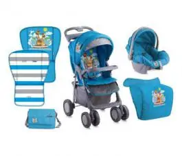 Kolica za decu Foxy Set Blue Adventure BERTONI