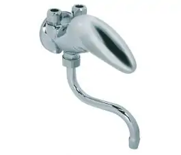 Slavina-Baterija za protočni bojler izliv 75mm Perla ROSAN