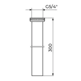 Produžetak za sifon 300mm Rosan S480/30