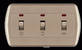 Horizontalna sklopka za kupatilo, zlatna ROYAL EXCLUSIVE Metalka Majur