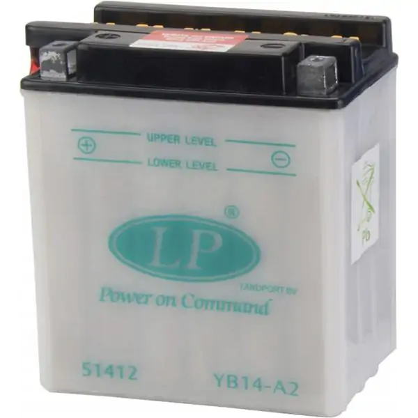 Moto akumulator EXIDE BIKE YB14-A2 12V 14Ah Landport