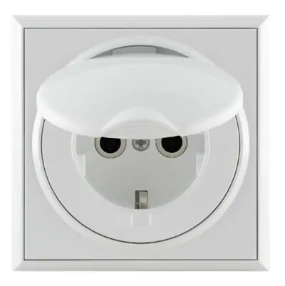 Dvopolna priključnica sa poklopcem jezgro od keramike PREMIJER PLUS Metalka Majur