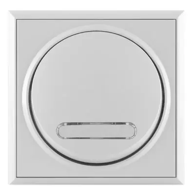 Taster sa pločicom za natpis sa signalnom sijalicom PREMIJER PLUS Metalka Majur