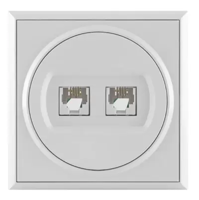 Telefonska priključnica 2 x 623K PREMIJER PLUS Metalka Majur