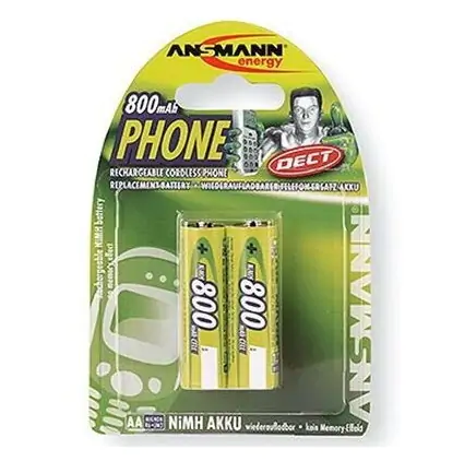 Punjiva baterija NiMH, HR06 800mAh 2/1 ANSMAN