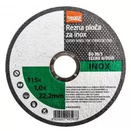 Rezna ploča za INOX 115mm BEOROL