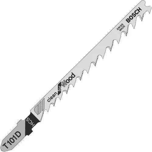 List ubodne testere za drvo T 101 D (5.kom) BOSCH