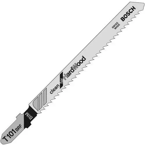 List ubodne testere za tvrdo drvo i laminate T 101 BRF (5.kom) BOSCH