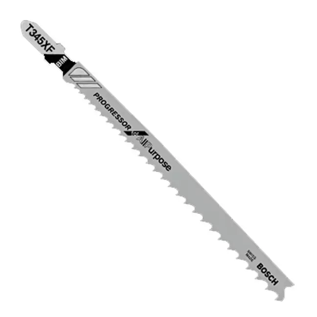 Listovi ubodne testere za drvo sa metalom T 345 XF (5.kom) BOSCH