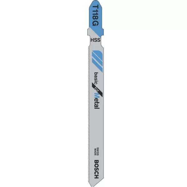 Listovi ubodne testere za metal T 118 G (5.kom) BOSCH