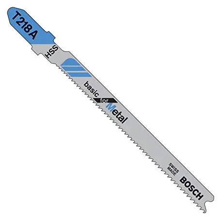 Listovi ubodne testere za metal T 218 A (5.kom) BOSCH