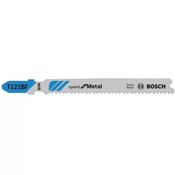 Listovi ubodne testere za metal T 121 BF (5.kom) BOSCH