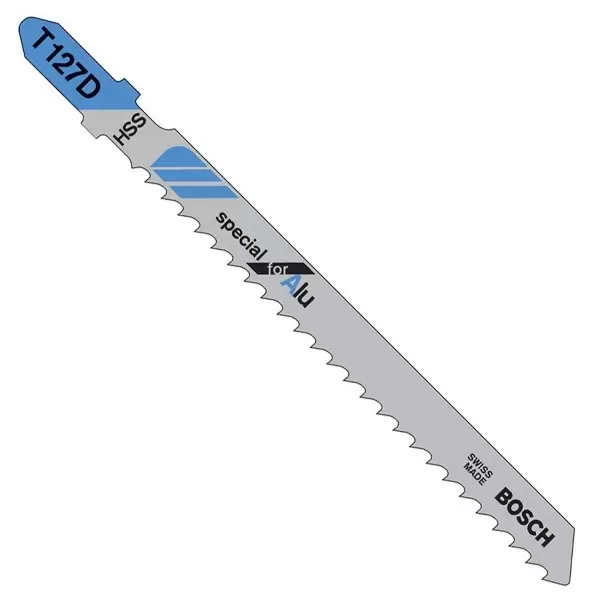 Listovi ubodne testere za aluminijum T 127 D (5.kom) BOSCH