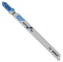 Listovi ubodne testere za aluminijum T 127 D (5.kom) BOSCH