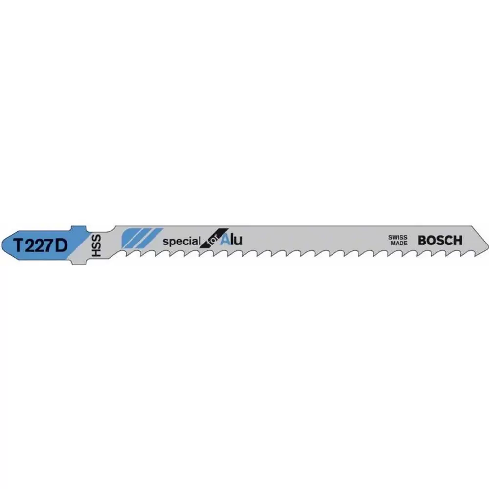 Listovi ubodne testere za aluminijum T 227 D (5.kom) BOSCH