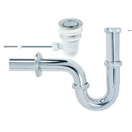 Sifon za lavabo - sudoperu - 5/4" sa automatskim g.delom Rosan S200/ZA