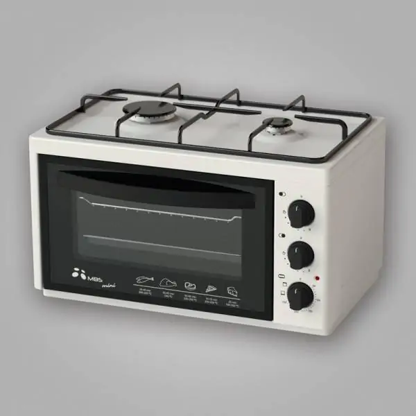 Šporet mini gas beli