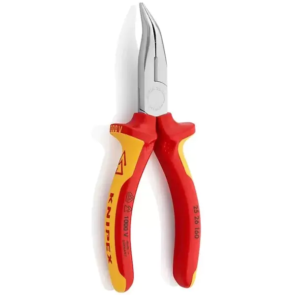 Klešta špicasta  KRIVA 25 26 160 1000V KNIPEX