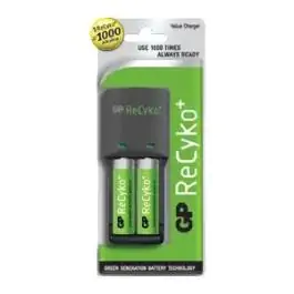 Punjač baterija ReCyko AR02GSE210B-UE2 + 2x2050mAh AA GP