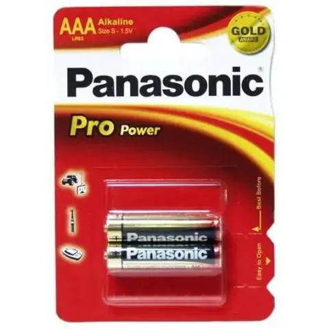 Baterija Alkalna LR03PPG 2/ BP PANASONIC