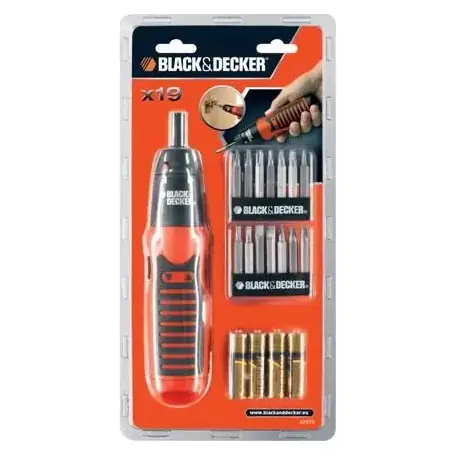 Odvijač set sa priborom A7073 Black & Decker