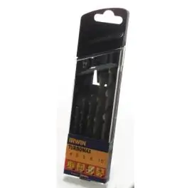 Set Burgija za metal HSS TURBOMAX 4.0,5.0,6.0,8.0,10.0mm IRWIN