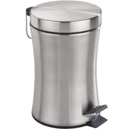 Kanta za otpatke SHILOH 3L inox/pruge