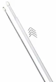 Garnišna 80-100cm bela