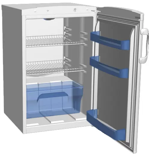 Frižider sa jednim vratima samootapajući R 159 0F BIRA