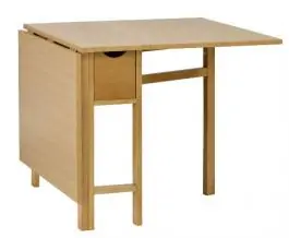 Sklopivi trpezarijski sto DOUGLAS bukva